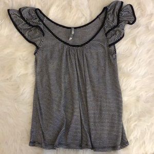 Black and white tank